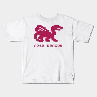 Bad Dragon (red) Kids T-Shirt